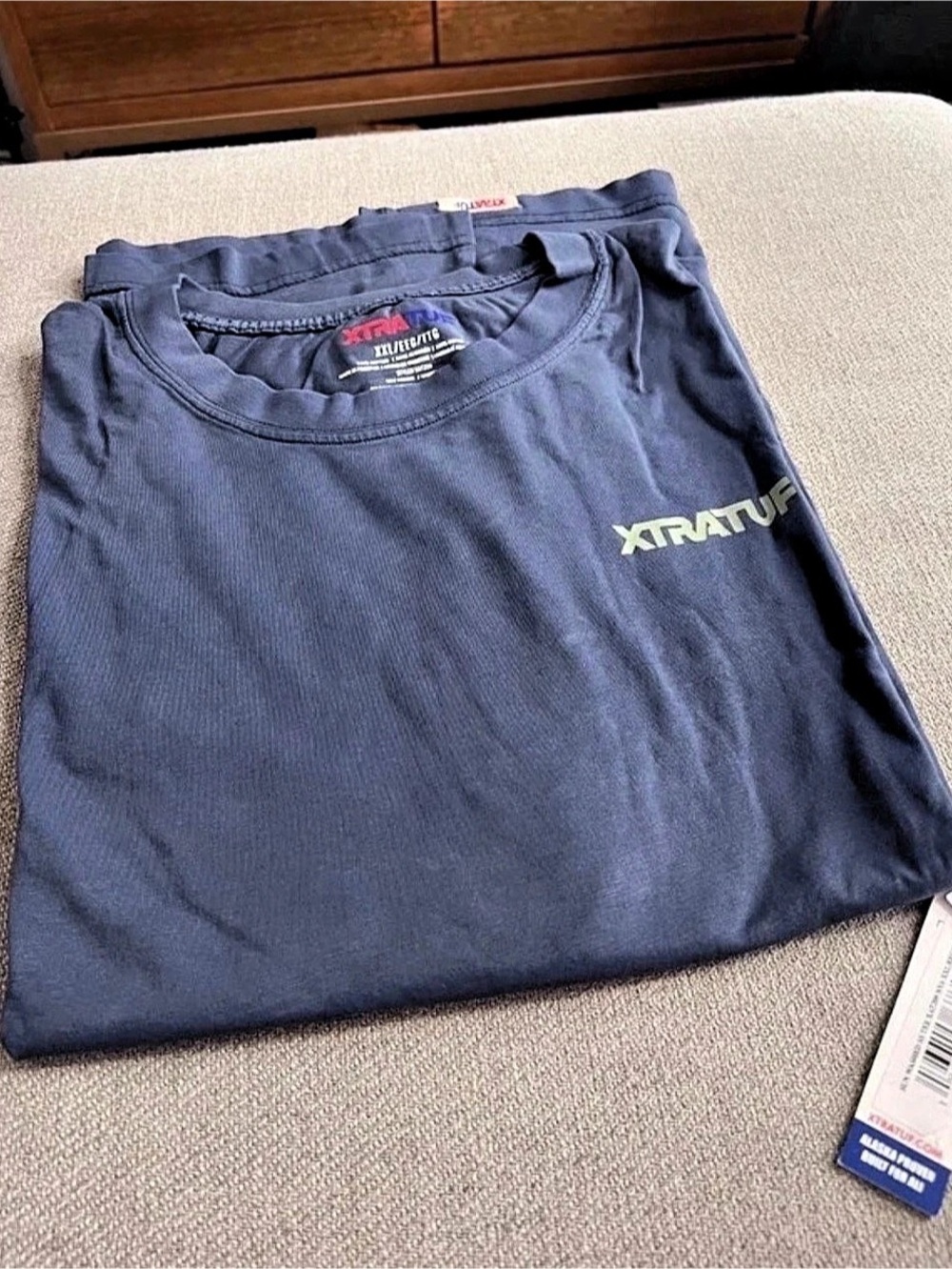 XTRATUF Men's Sun Washed Short Sleeve Graphic Tee Gray XXL